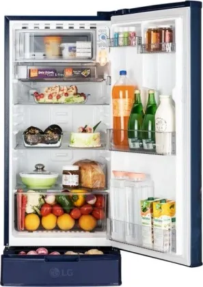 LG GLD1925XOBK 185 L 2 Star Single Door Refrigerator