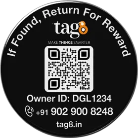 Tag8 800020 Digital Phone Recovery Tag
