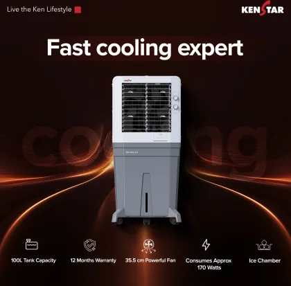 Kenstar Farrata HC 100 L Desert Air Cooler