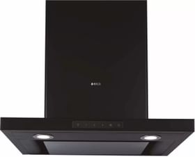 Elica Spot H4 Trim EDS 60 Nero Wall Mounted Chimney