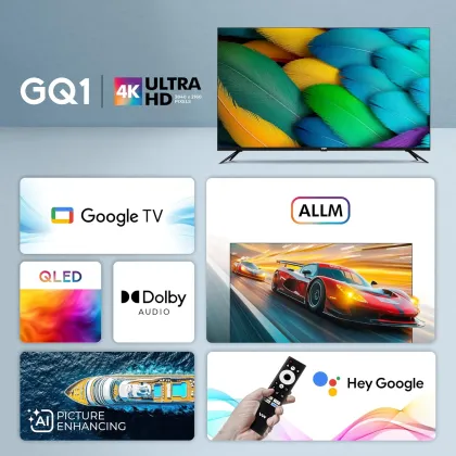VW VW50GQ1 50 inch Ultra HD 4K Smart QLED TV