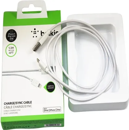 Belkin Data Cables For Iphone 5/5s/5c/6
