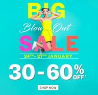 The Big Blowout Sale: Upto 60% OFF on Top Brands Clothing | GAP, Arrow, Flying Machine & More