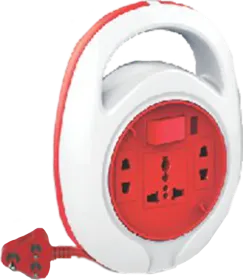 Goldmedal Curve Quord 205119 10 Amp 3 Sockets Surge Protector