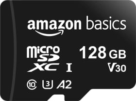 Amazon Basics LSMICRO128GU3 128GB Micro SDXC UHS-1 Memory Card