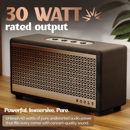 Boult Retroamp Z30 30W Bluetooth Speaker