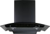 Elica FL 750 SLIM HAC MS NERO Auto Clean Wall Mounted Chimney