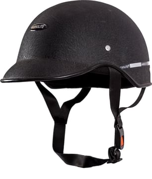 Autofy Habsolite All Purpose Safety Helmet with Strap (Black, Free Size)