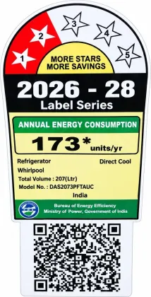 Whirlpool 230 IMPRO PRM 2S 207 L 2 Star Single Door Refrigerator