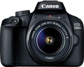 Canon EOS 3000D DSLR Camera (EF-S 18-55mm kit lens)