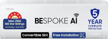 Samsung Bespoke AR50H12D1ZH 1 Ton 5 Star 2026 Inverter Split AC