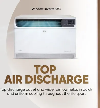 LG UW-Q18WWZA 1.5 Ton 5 Star 2025 Dual Inverter Window AC
