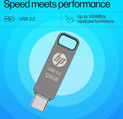 HP 886C 128GB USB 3.2 OTG Flash Drive - image 4