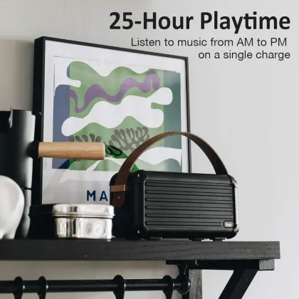 Divoom Mocha Retro 40W Bluetooth Speaker