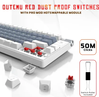 EvoFox Ronin TKL Wireless Mechanical Gaming Keyboard - image 3