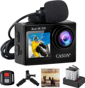 Cason CS6 4K Dual Screen Sports & Action Camera