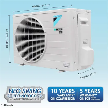 Daikin FTKC50XV16VKA 1.5 Ton 3 Star 2026 Inverter Split AC