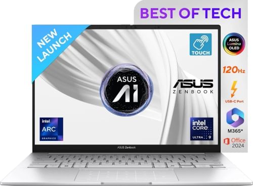 Asus Zenbook 14 OLED 2025 UX3405CA-PZ349WS Laptop (Intel Core Ultra 9 275H/ 32GB/ 1TB SSD/ Win11 Home)