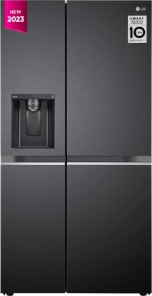 LG GL-L257CMCX 635 L Side By Side Refrigerator