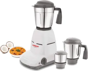 Lesco Glossy 550W Mixer Grinder (3 Jars)