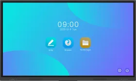 Big Vue BVE1175 75 inch Ultra HD 4K Interactive Flat Panel