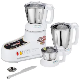 Panasonic AC MX-AC300S-H 1000 W Mixer Grinder(3 Jars)