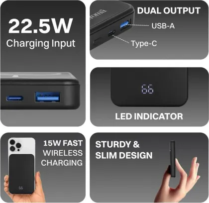 Croma CRSP10KPBA304308 10000 mAh Power Bank - image 5