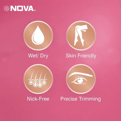 Nova NLS 535 Facial Sensi-Trim Touch Trimmer