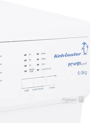 Kelvinator KF6091WH-GWG 6kg Fully Automatic Front Loading Washing Machine