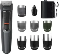Philips Multigroom Series 3000 MG3747/15 9-in-1 Trimmer for Men (Black)