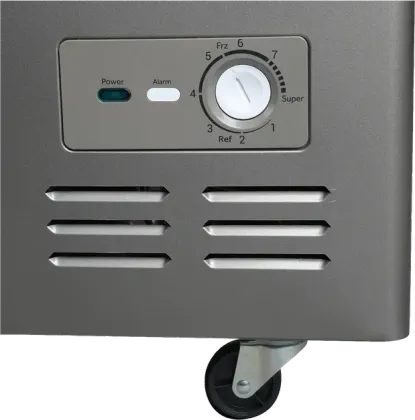 Haier HFC-345DME5 345 L 5 Star Double Door Deep Freezer