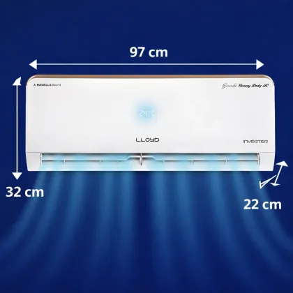 Lloyd GLS19I5AGAGX 1.5 Ton 5 Star 2025 Inverter Split AC