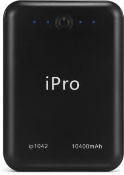 Ipro 10400 mAh Power Bank (IP1042)  (Lithium-ion)