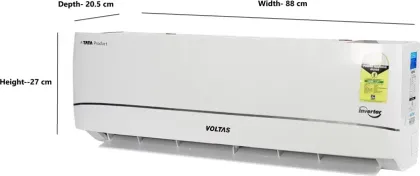 Voltas 183V Vectra Zenith Silver 1.5 Ton 3 Star 2024 Inverter Split AC