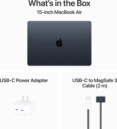 Apple MacBook Air 15 2024 Laptop (Apple M3/ 16GB/ 512GB SSD/ macOS)