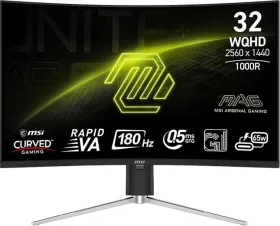 MSI MAG 325CQRF QD E2 31.5 inch Quad HD Curved Monitor