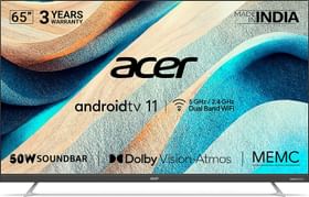 Acer H Series AR65AR2851UDSB 65 inch Ultra HD 4K Smart LED TV