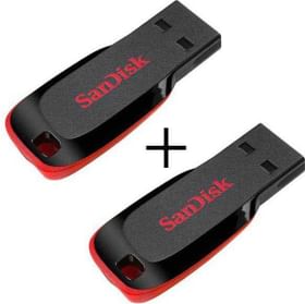SanDisk Cruzer Blade 32GB Pen Drive (Pack of 2)