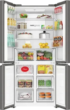 Haier HRB-600IS 520 L 3 Star French Door Refrigerator
