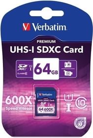 Verbatim SDXC 64 GB Class 10 Premium