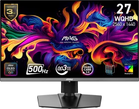 MSI MAG 272QP QD-OLED X50 27 inch Quad HD Gaming Monitor