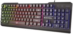 Amkette EvoFox Warhammer 433BK RGB Wired Keyboard