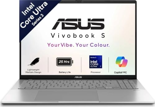 Asus Vivobook S16 2026 S3607AA-SH090WS Laptop (Intel Core Ultra 7 355/ 16GB/ 1TB SSD/ Win11 Home)