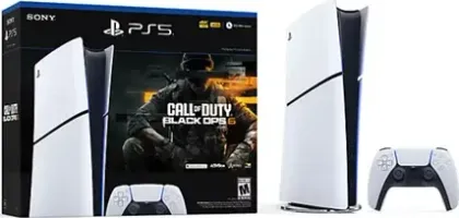 Sony PlayStation 5 Slim Digital Edition Gaming Console - Call of Duty: Black Ops 6 Bundle