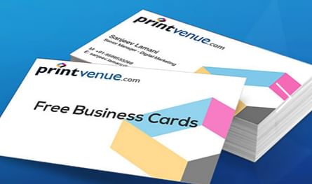 Free 100 Customized Business Cards