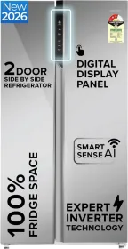 Haier HRS-682PMGU1 602 L 3 Star Side by Side Refrigerator