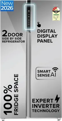 Haier HRS-682PMGU1 602 L 3 Star Side by Side Refrigerator