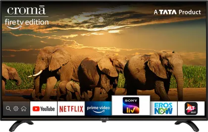 Croma CREL7366 43-inch Ultra  HD 4K Smart LED TV