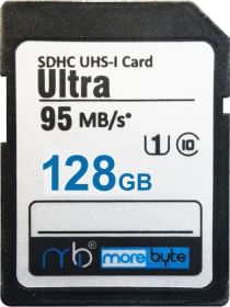 Morebyte Ultra 128GB SDHC UHS-I Memory Card