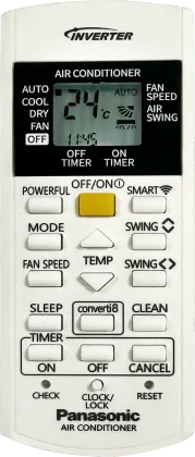 Panasonic CS/CU-EU12CKY5FM 1 Ton 5 Star 2026 Inverter Split AC